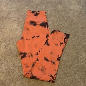 Curves and Combatboots Tie Dye Leggings